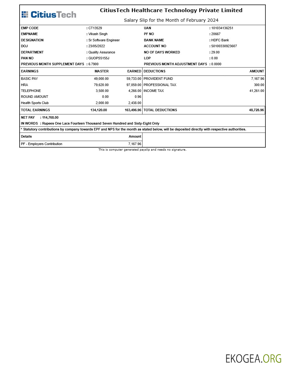Modèle de fiche de paie CitiusTech Healthcare Technology aux formats Word et PDF.pdf, 1
